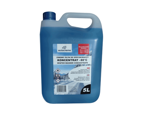 AUTOCHEME Zimowy koncentrat do spryskiwaczy -80°C 10L